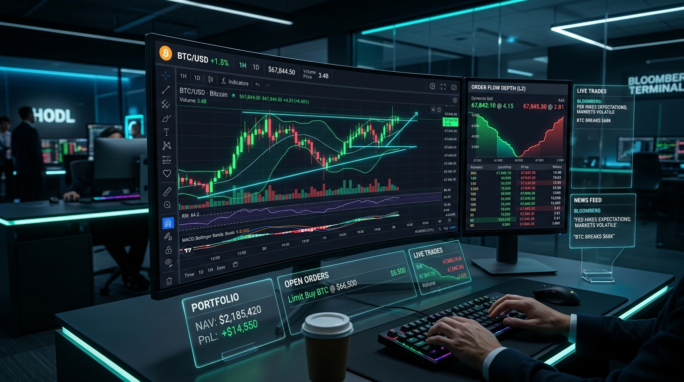Institutional Trading Analysis Terminal